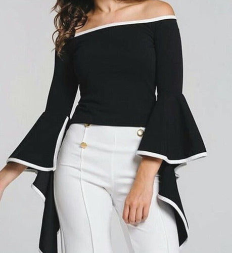 Blusas para mujer COLOR NEGRO TALLA M REF LI955 Sale