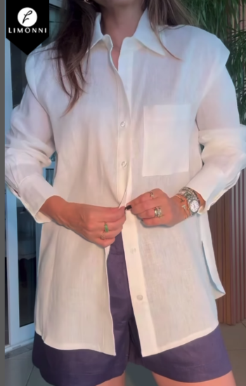 Blusas para mujer COLOR BLANCO HUESO TALLA L REF LI5232 Sale