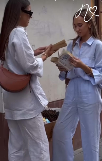 Sets Niccola Valiente NI752 Set pantalon blanco