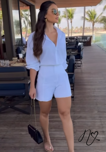 Sets Niccola Cayena NI758 Set pantalon blanco