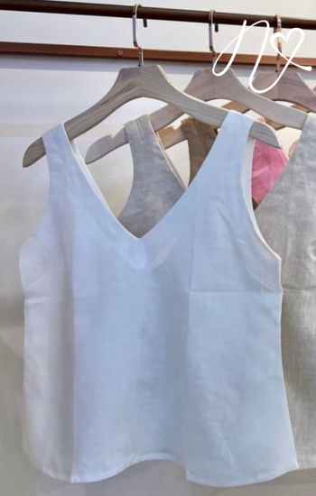 Blusas para mujer Niccola Cayena NI760 Básicas blanco
