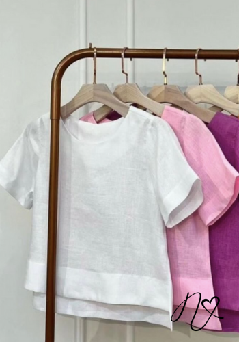 Blusas para mujer Niccola Cayena NI765 Básicas blanco
