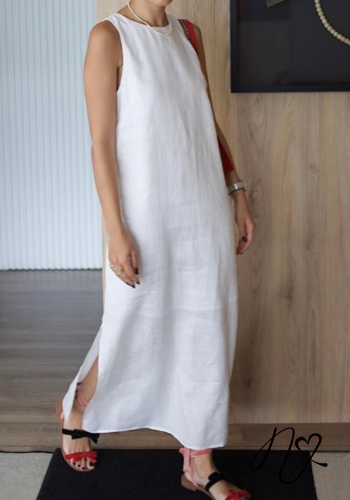 Vestidos para mujer Niccola Cayena NI769 Maxidress blanco