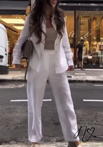 Sets Niccola Cayena NI770 Set pantalon blanco