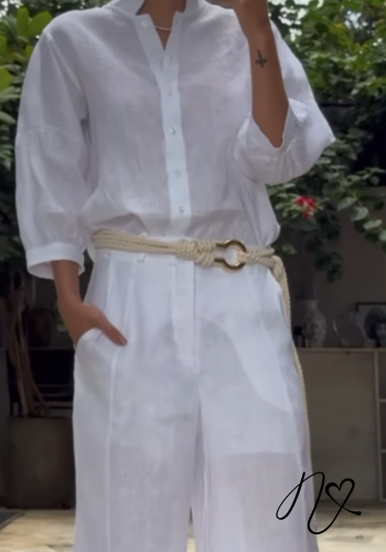 Sets Niccola Cayena NI771 Set pantalon blanco