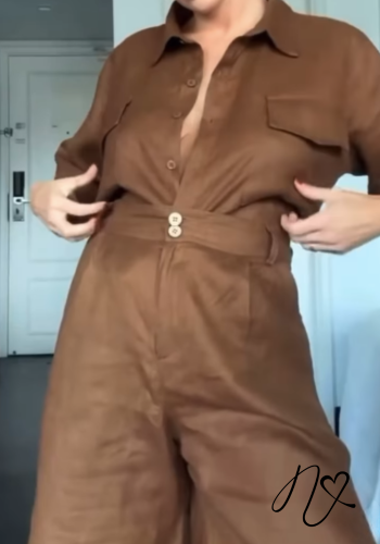 Sets Niccola Cayena NI773 Set pantalon marron