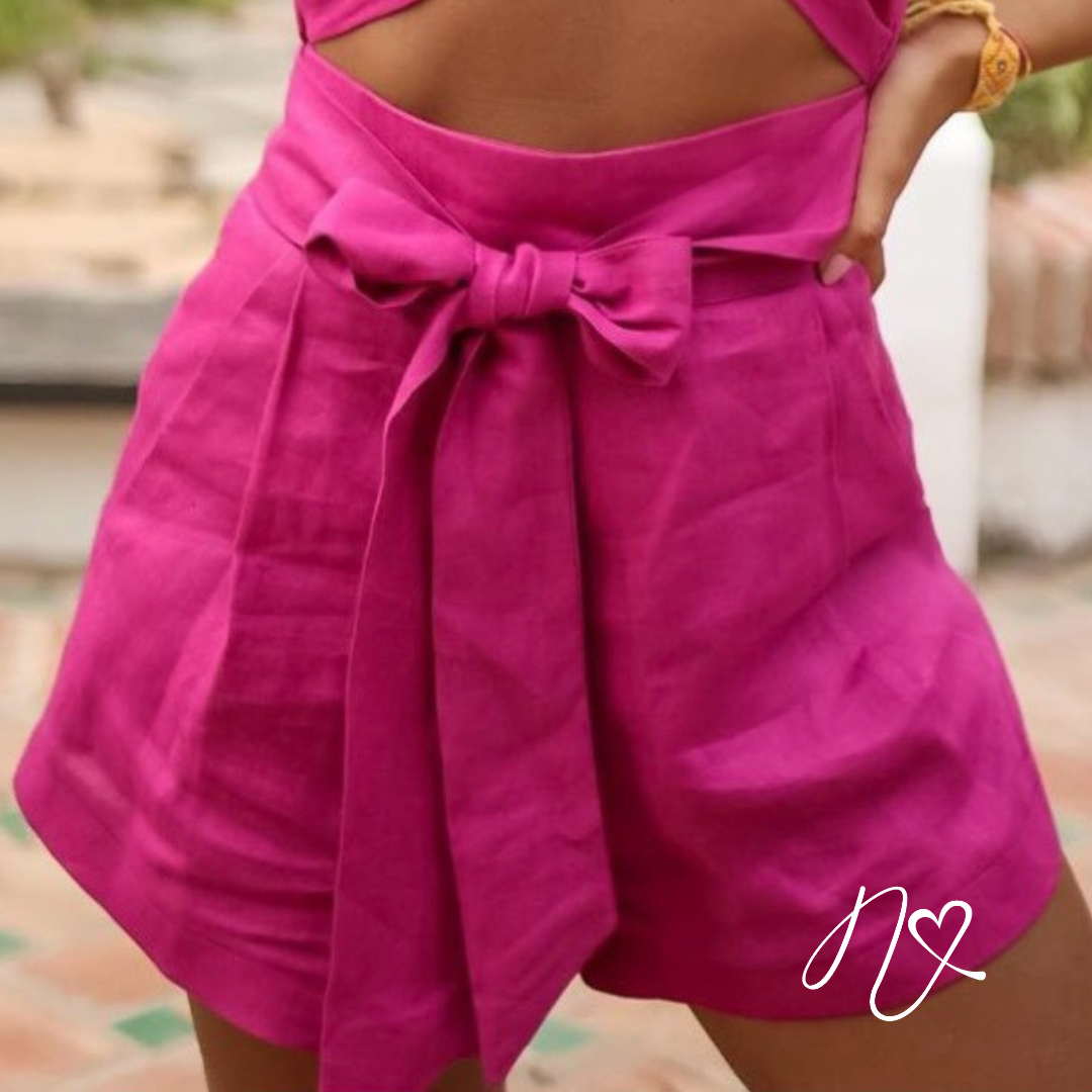 Pantalones Niccola Cayena NI777 Shorts fuscia