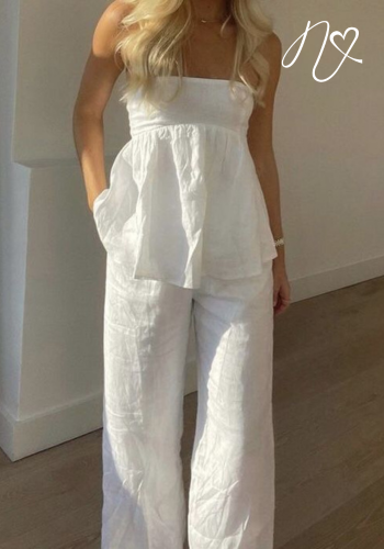 Sets Niccola Cayena NI779 Set pantalon blanco