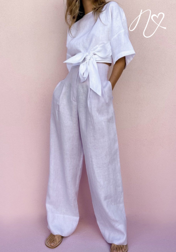 Blusas para mujer Niccola Cayena NI784 Casuales blanco