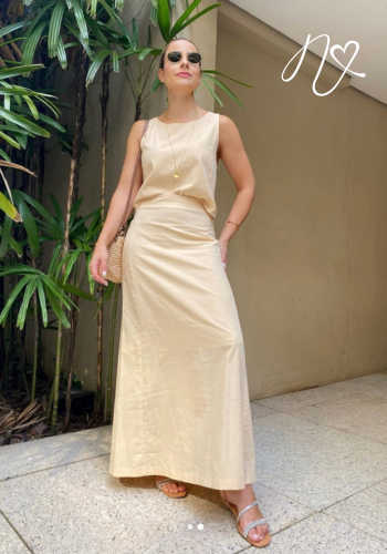 Blusas para mujer Niccola Cayena NI785 Casuales beige