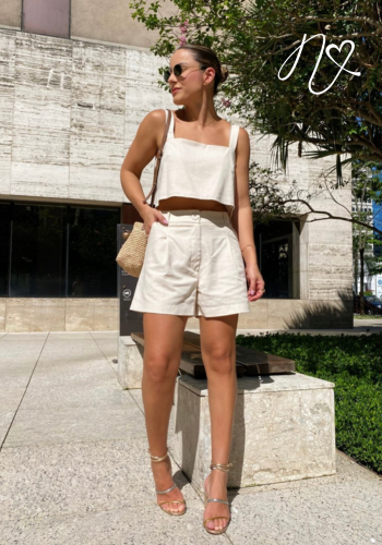 Sets Niccola Cayena NI786 Set pantalon avena