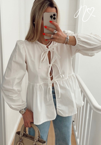 Blusas para mujer Niccola Cayena NI789 Casuales blanco