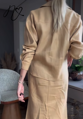 Sets Niccola Gretta NI797 Set falda beige