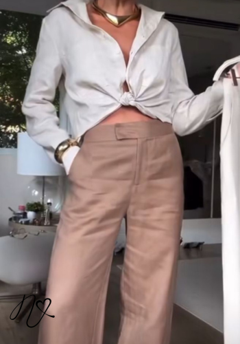 Sets Niccola Gretta NI800 Set pantalon avena