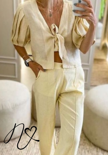 Blusas para mujer Niccola Gretta NI802 Casuales avena