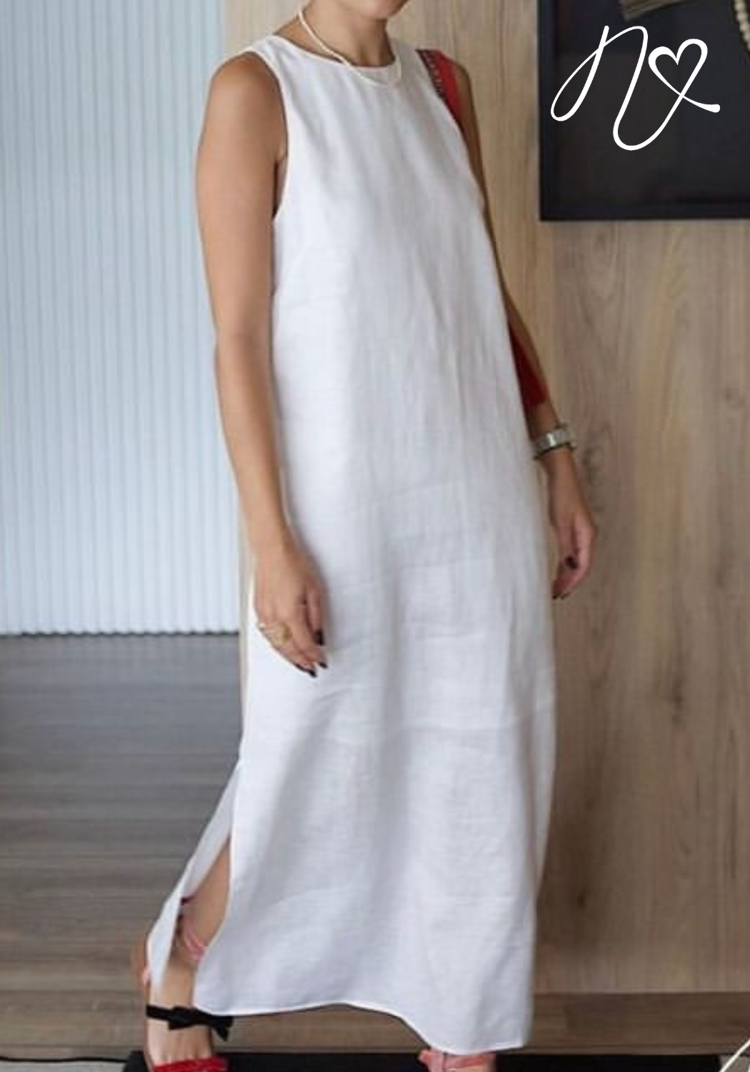 Vestidos para mujer Niccola Gretta NI810 Maxidress blanco
