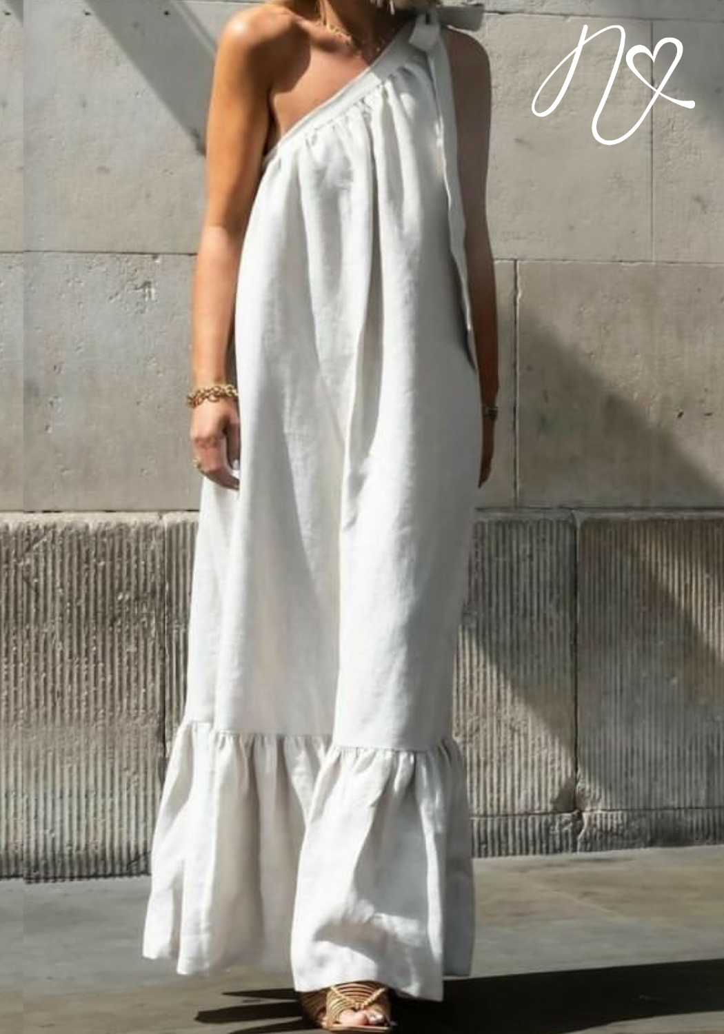 Vestidos para mujer Niccola Novalee NI812 Maxidress blanco