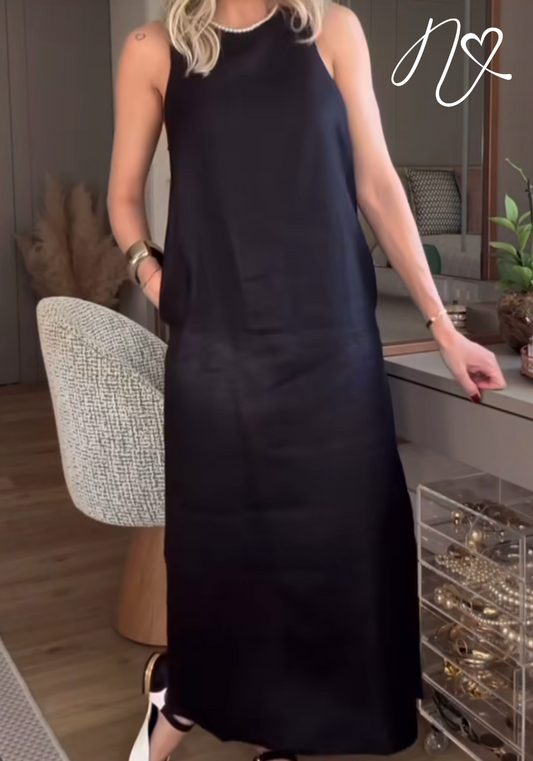 Vestidos para mujer Niccola Gretta NI823 Maxidress negro