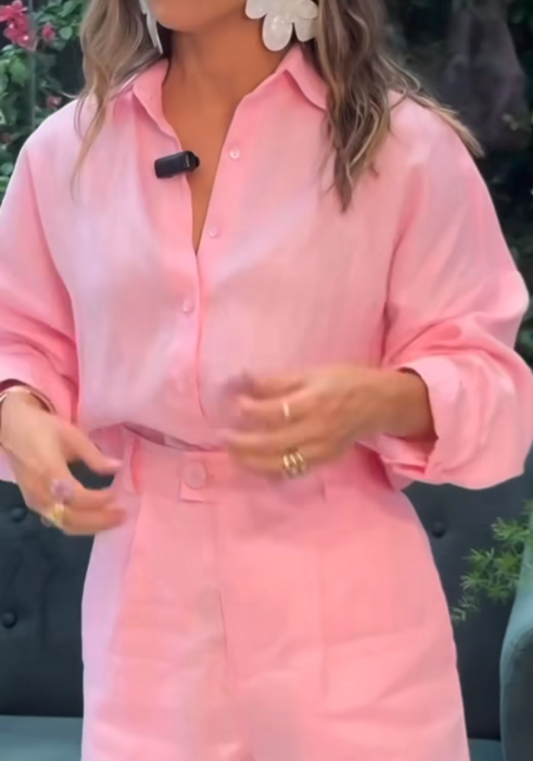 Sets Niccola Cayena NI830 Set pantalon rosa