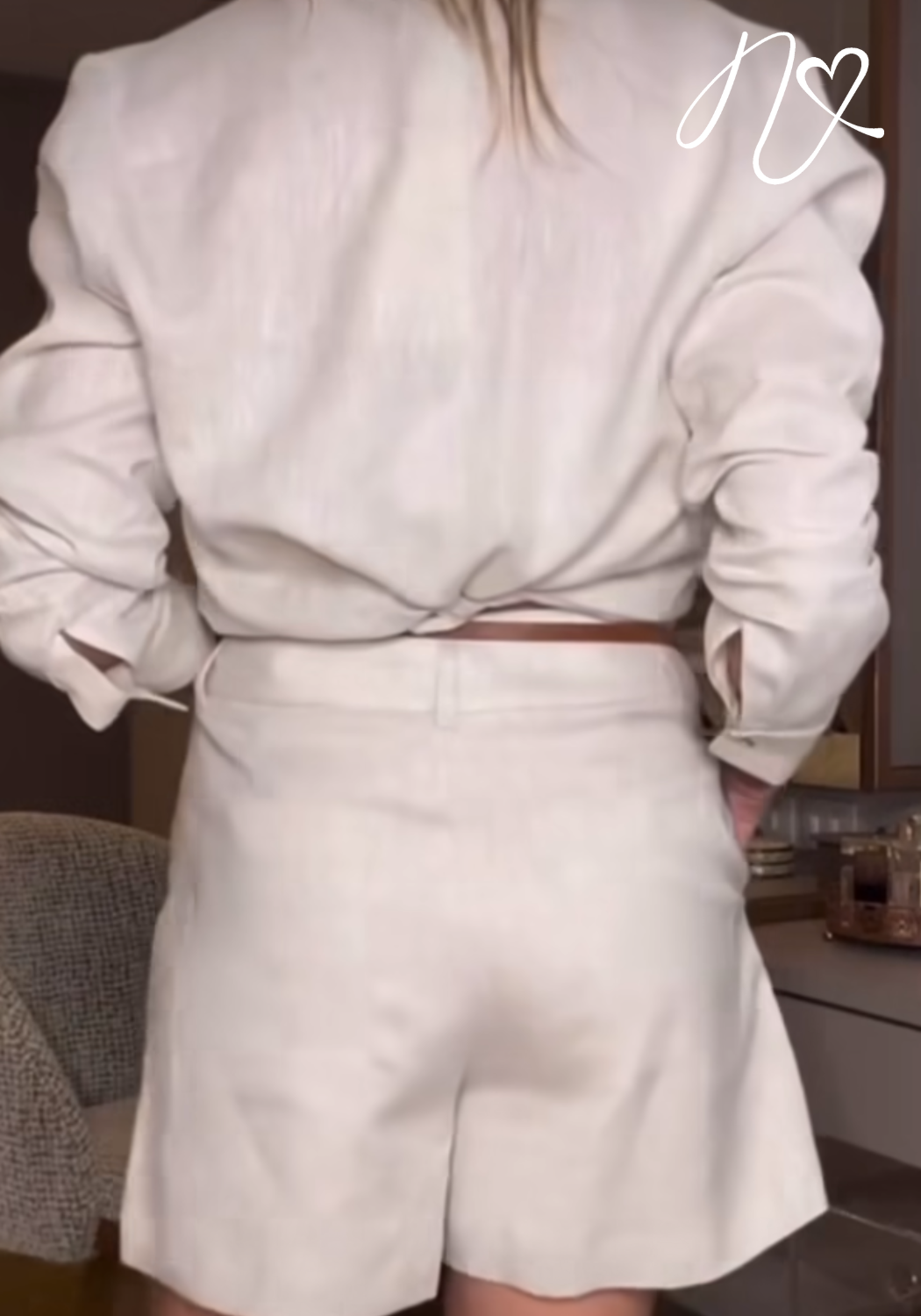 Sets Niccola Cayena NI832 Set pantalon avena