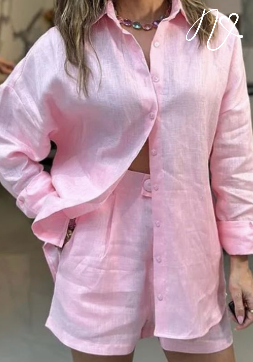 Sets Niccola Cayena NI834 Set pantalon rosado