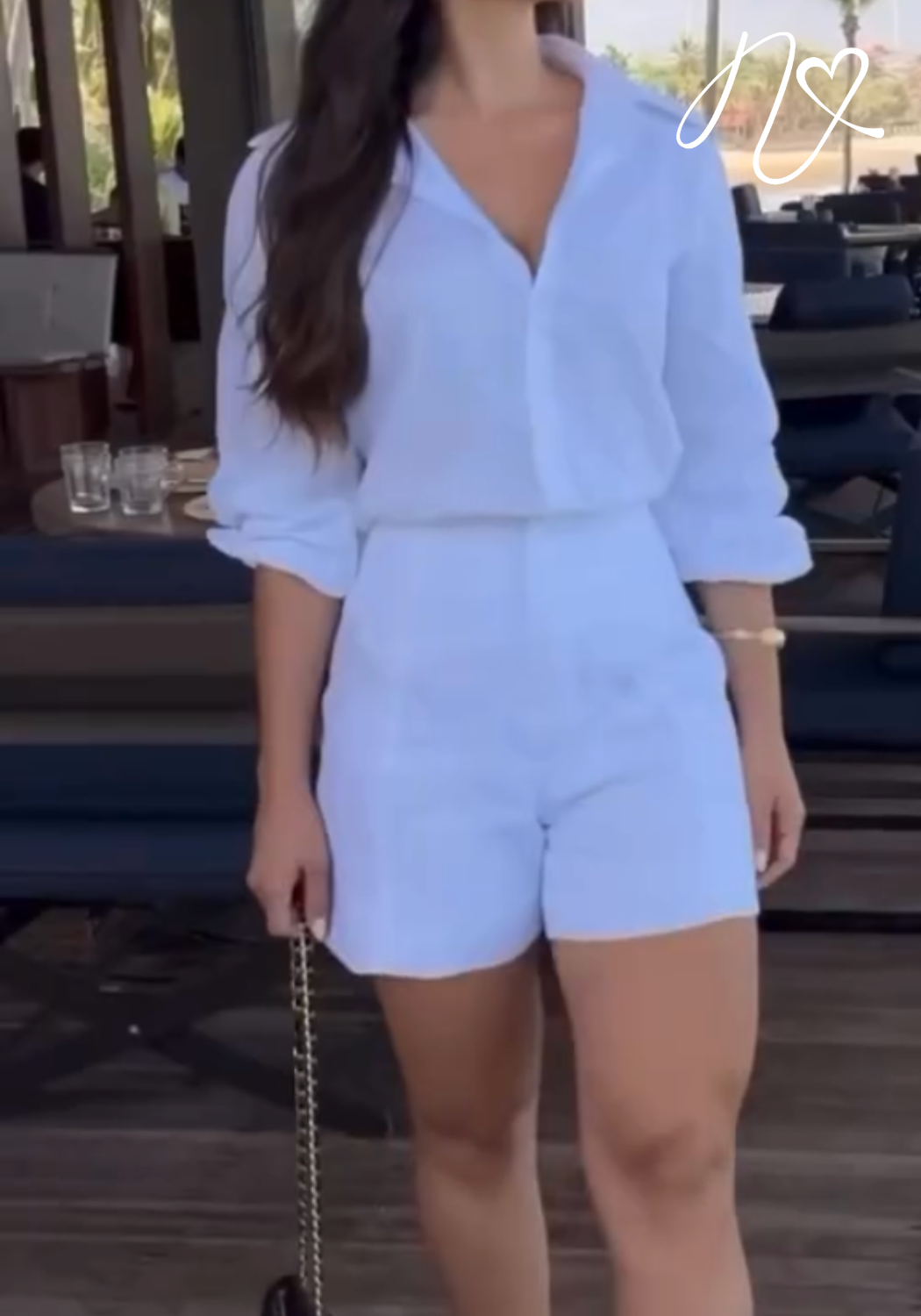 Sets Niccola Cayena NI837 Set pantalon blanco