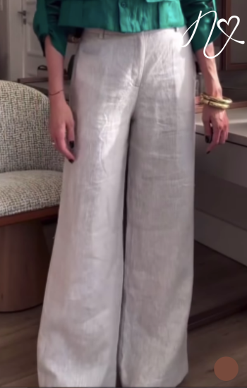 Pantalones Niccola Cayena NI863 Pantalones Largos avena