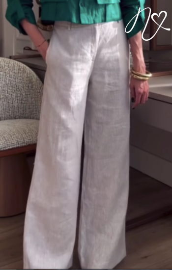 Pantalones Niccola Cayena NI863 Pantalones Largos avena