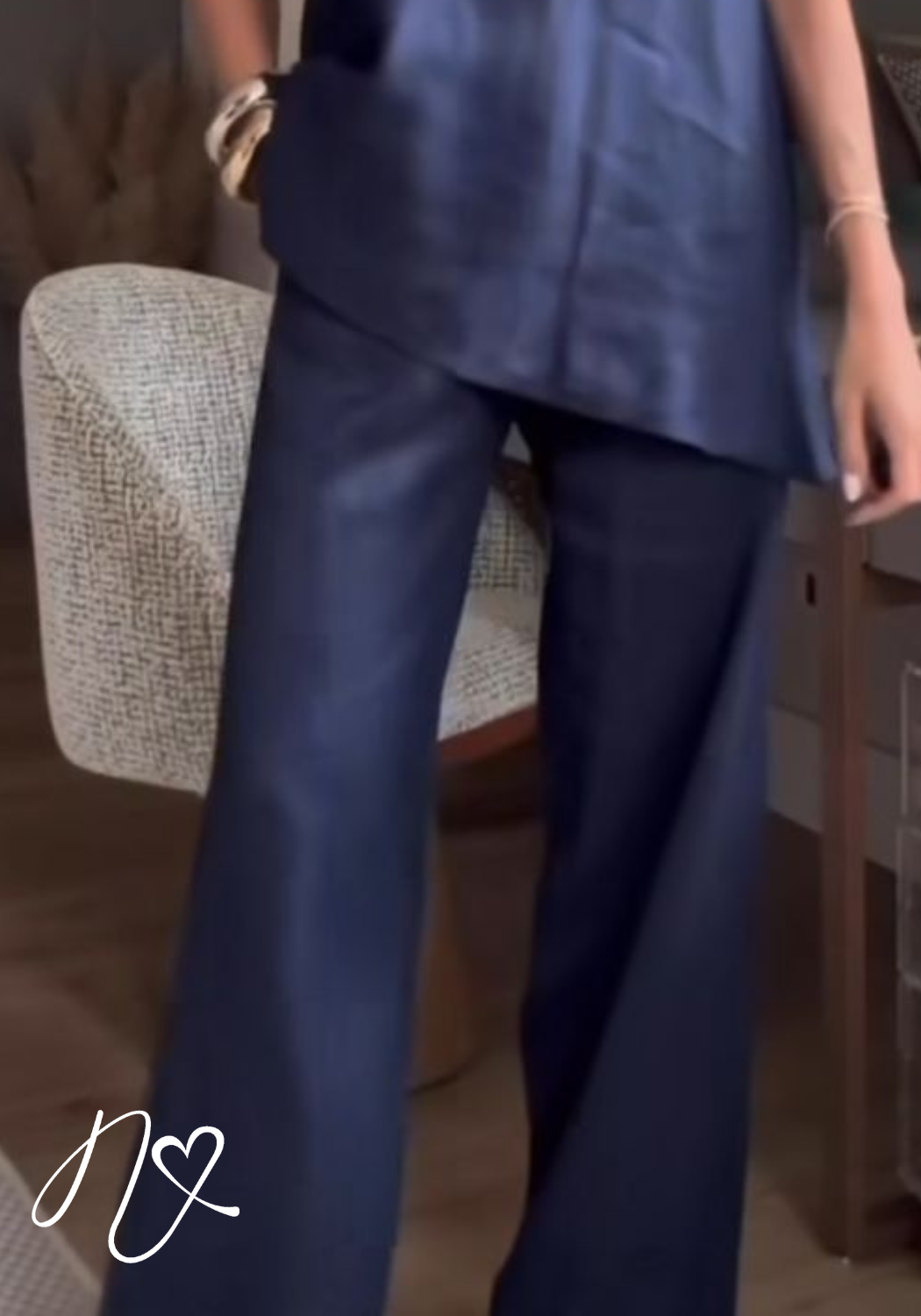 Pantalones Niccola Cayena NI875 Pantalones Largos azul