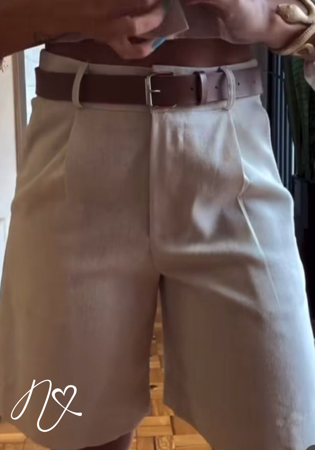 Pantalones Niccola Cayena NI877 Shorts avena