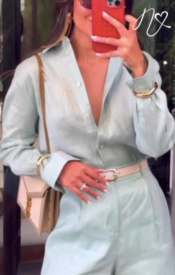 Blusas para mujer Niccola Cayena NI886 Camiseras agua