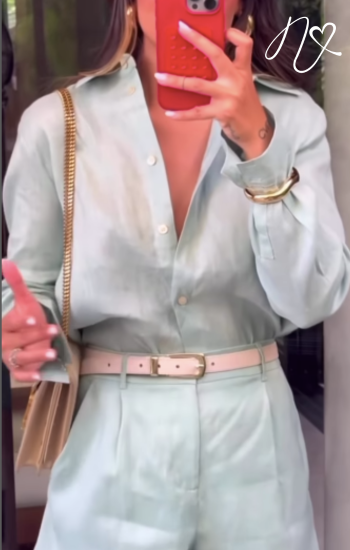 Blusas para mujer Niccola Cayena NI886 Camiseras agua