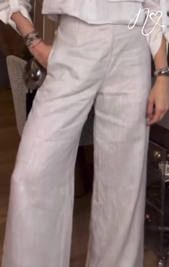 Pantalones Niccola Cayena NI889 Pantalones Largos avena