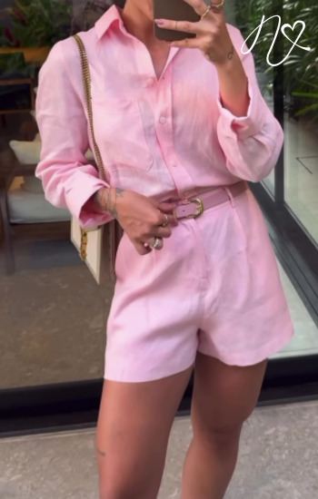 Sets Niccola Cayena NI890 Set pantalon rosado