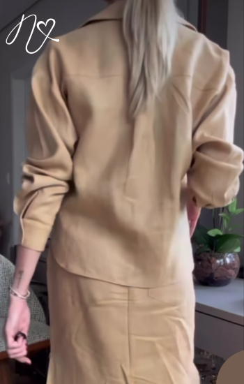 Blusas para mujer Niccola Cayena NI896 Camiseras avena