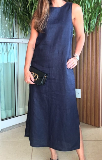 Vestidos para mujer Niccola Cayena NI905 Maxidress azul turquie