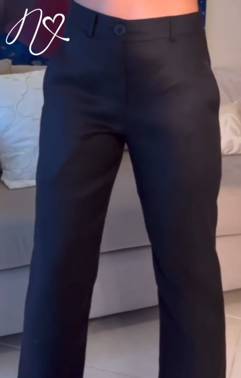 Pantalones Niccola Cayena NI910 Pantalones Largos negro