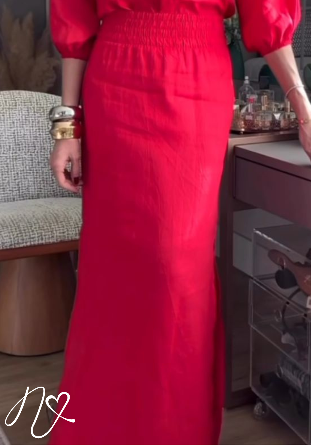Faldas para mujer Niccola Cayena NI919 Faldas rojo