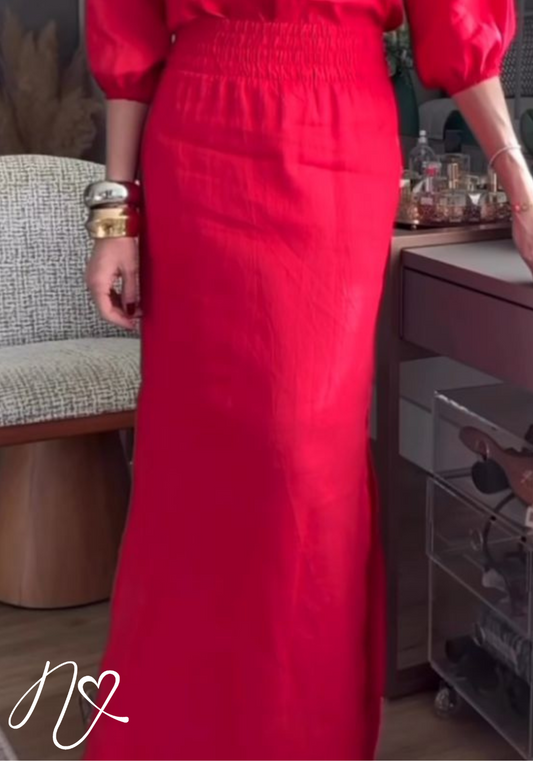 Faldas para mujer Niccola Cayena NI919 Faldas rojo