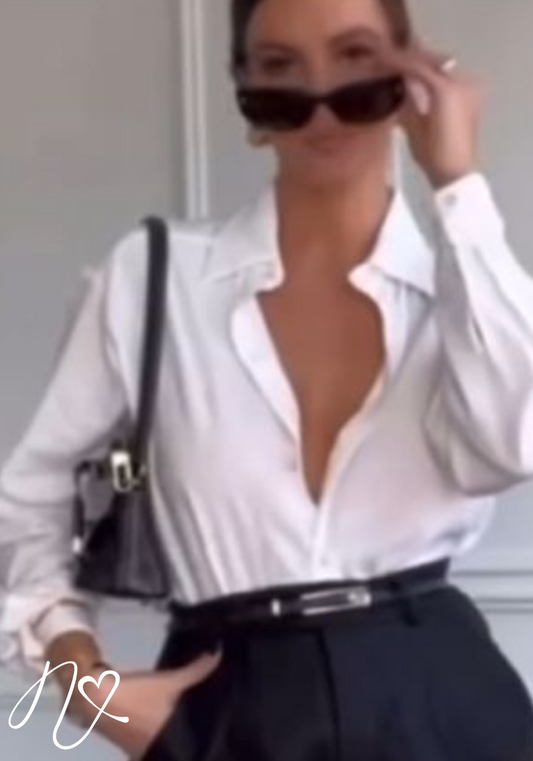 Blusas para mujer COLOR BLANCO TALLA S REF NI923 Sale