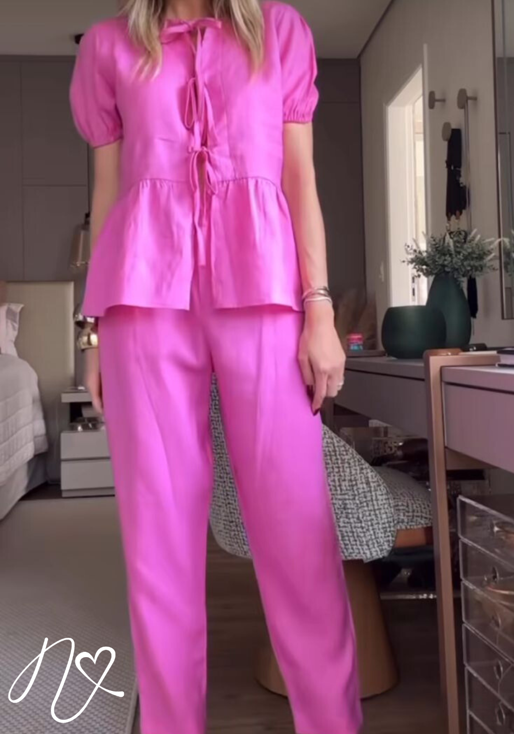 Sets Niccola Cayena NI926 Set pantalon rosado