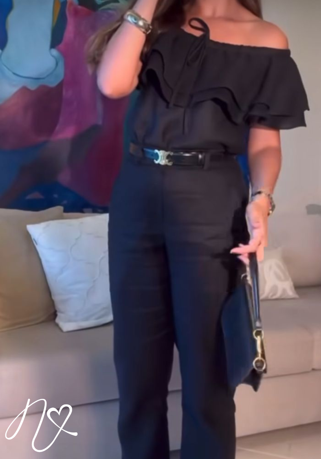 Sets Niccola Cayena NI927 Set pantalon negro