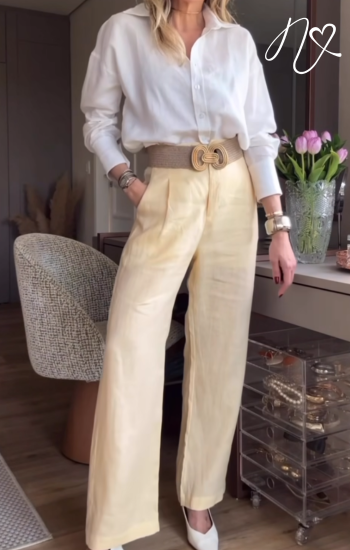 Sets Niccola Cayena NI928 Set pantalon blanco