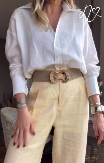 Sets Niccola Cayena NI928 Set pantalon blanco