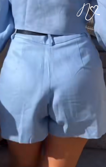 Pantalones Niccola Cayena NI930 Shorts azul cielo