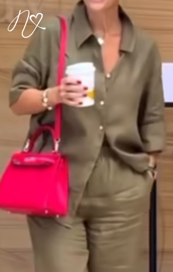 Blusas para mujer Niccola Cayena NI933 Camiseras verde militar