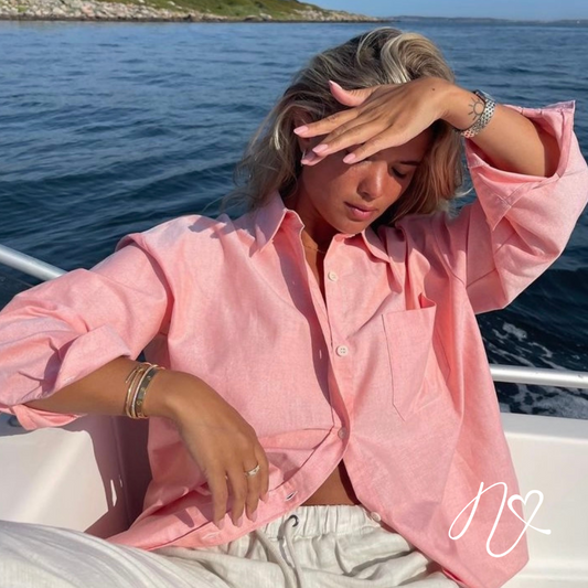 Blusas para mujer Niccola Mailía NI689 Camiseras rosado