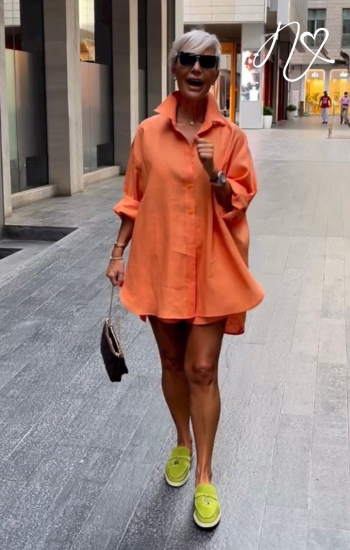 Sets Niccola Valiente NI699 Set pantalon naranja