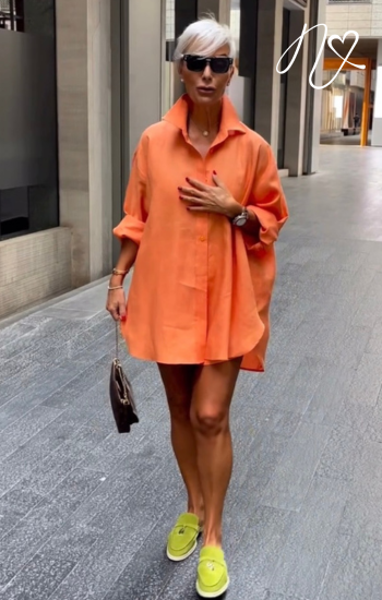 Sets Niccola Valiente NI699 Set pantalon naranja