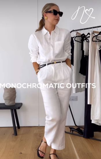 Sets Niccola Mailía NI713 Set pantalon blanco